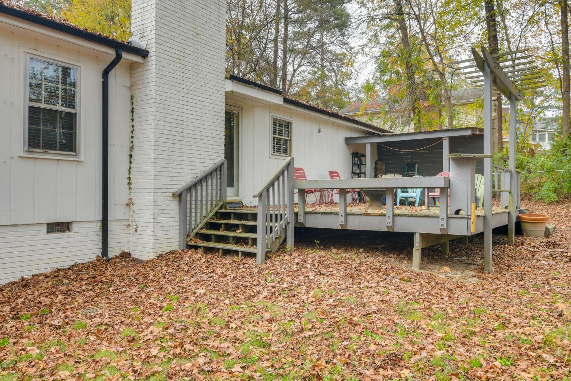 Serene Family Home With Deck In Knightdale! Exterior foto